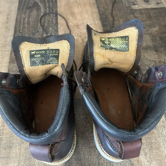 Red Wing Irish Setter 83606 Moc Safety Toe Work Boots Mens 10.5 D - Picture 6 of 12